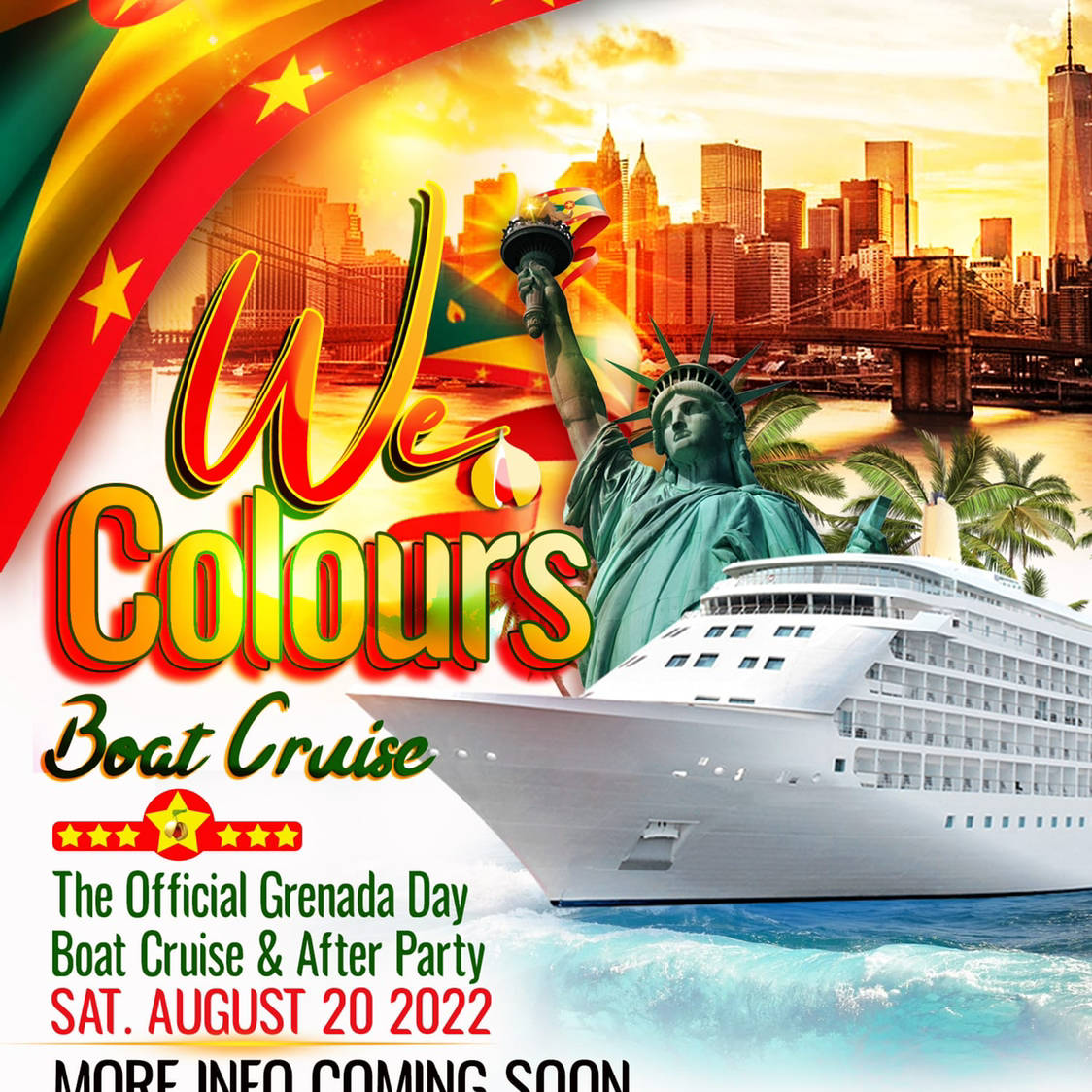 We Clours Boat Ride | Brooklyn  | 8/20/2022